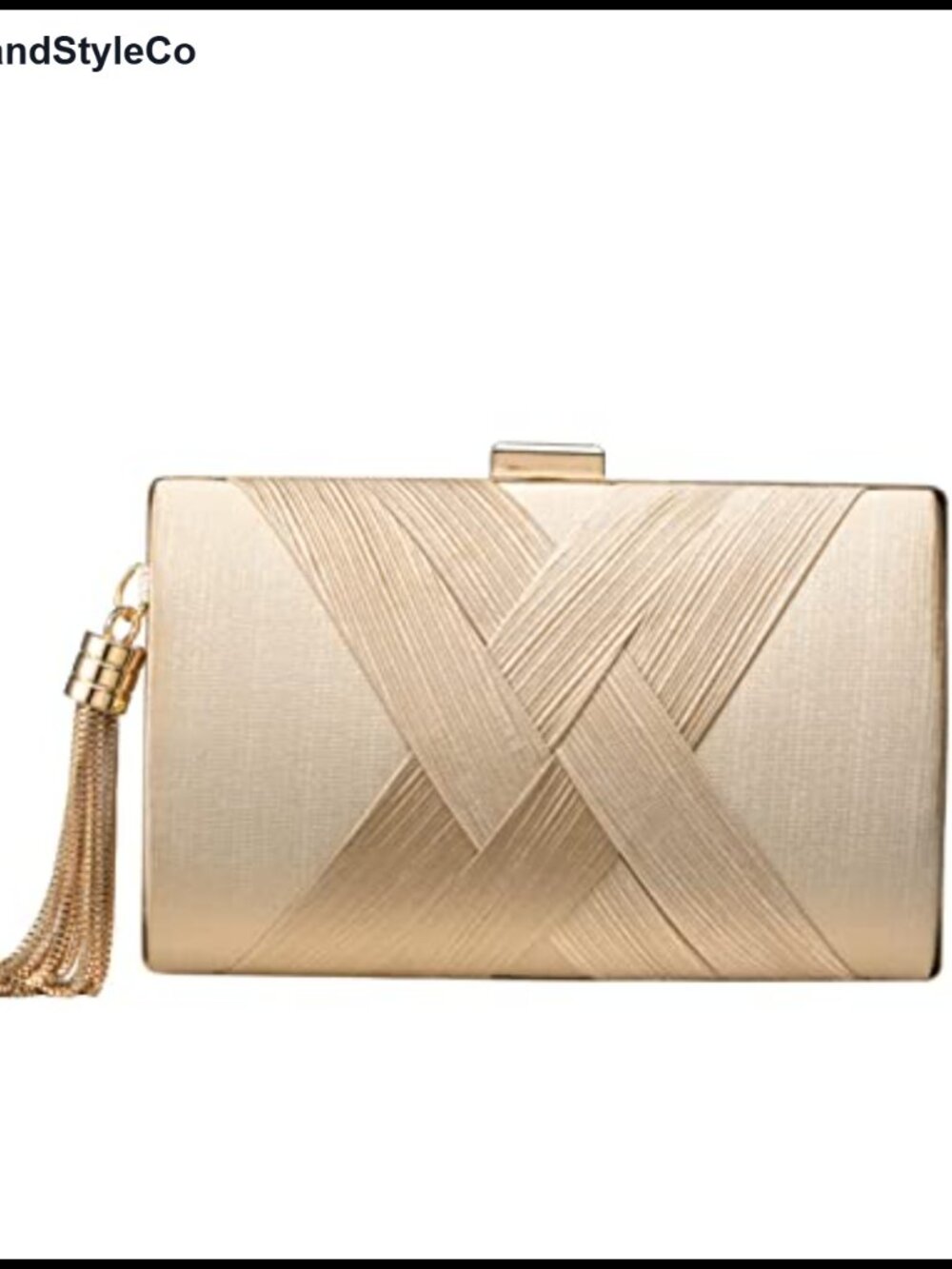 Satin Silk Tassel Evening Clutch Crossbody Shoulder Bag for Wedding Party